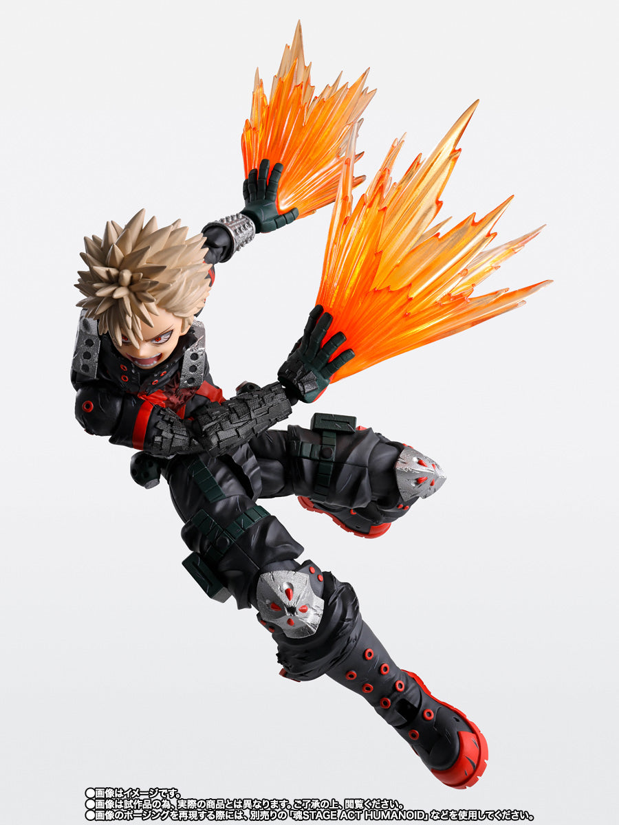 (Pre Order ETA End of Sep/Early Oct) S.H.Figuarts My Hero Academia Katsuki Bakugo The Beginning Tamashii Nations Bandai Action Figure