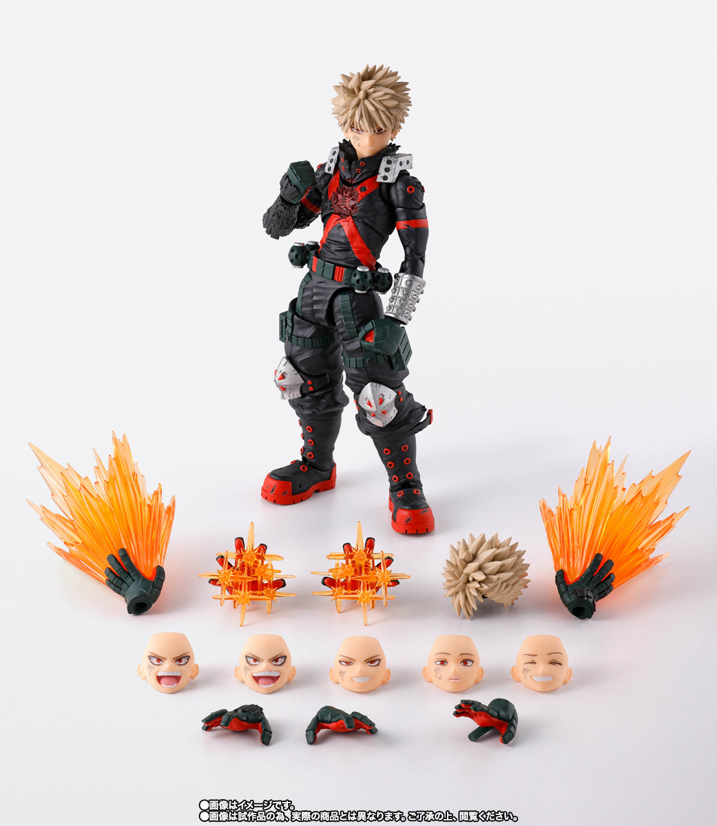 (Pre Order ETA End of Sep/Early Oct) S.H.Figuarts My Hero Academia Katsuki Bakugo The Beginning Tamashii Nations Bandai Action Figure
