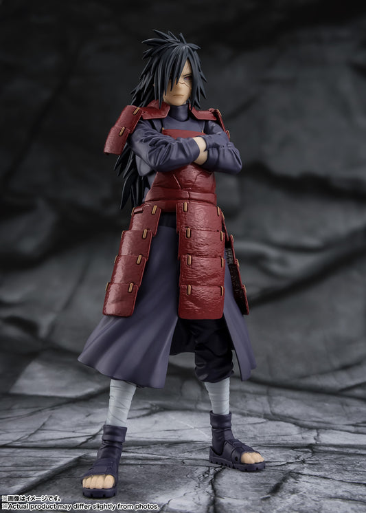 (Pre Order ETA End of Sep/Early Oct) S.H.Figuarts Naruto: Shippuden Madara Uchiha (Legend of Darkness) Tamashii Nations Bandai Action Figure