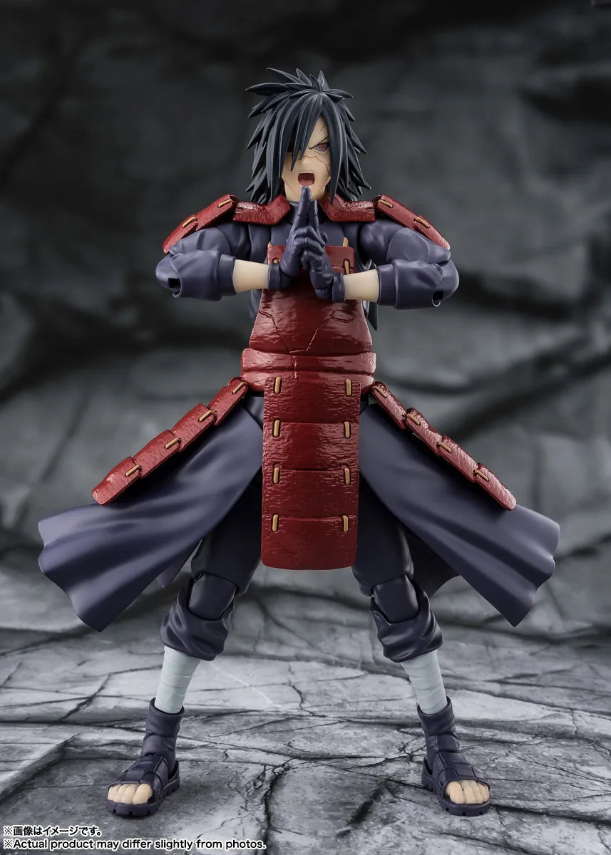 (Pre Order ETA End of Sep/Early Oct) S.H.Figuarts Naruto: Shippuden Madara Uchiha (Legend of Darkness) Tamashii Nations Bandai Action Figure