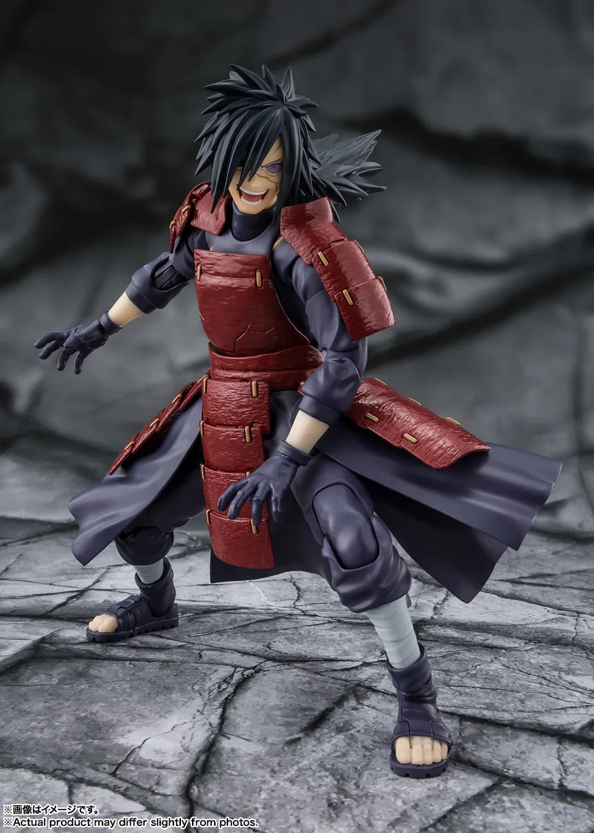 (Pre Order ETA End of Sep/Early Oct) S.H.Figuarts Naruto: Shippuden Madara Uchiha (Legend of Darkness) Tamashii Nations Bandai Action Figure