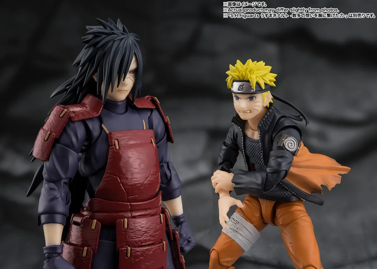(Pre Order ETA End of Sep/Early Oct) S.H.Figuarts Naruto: Shippuden Madara Uchiha (Legend of Darkness) Tamashii Nations Bandai Action Figure
