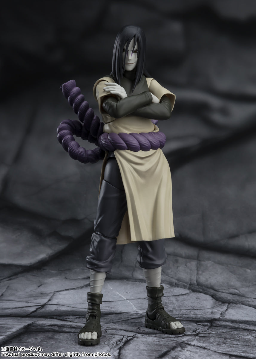 S.H.Figuarts Naruto Shippuden Orochimaru Seeker of Immortality Reissue Tamashii Nations Bandai Action Figure
