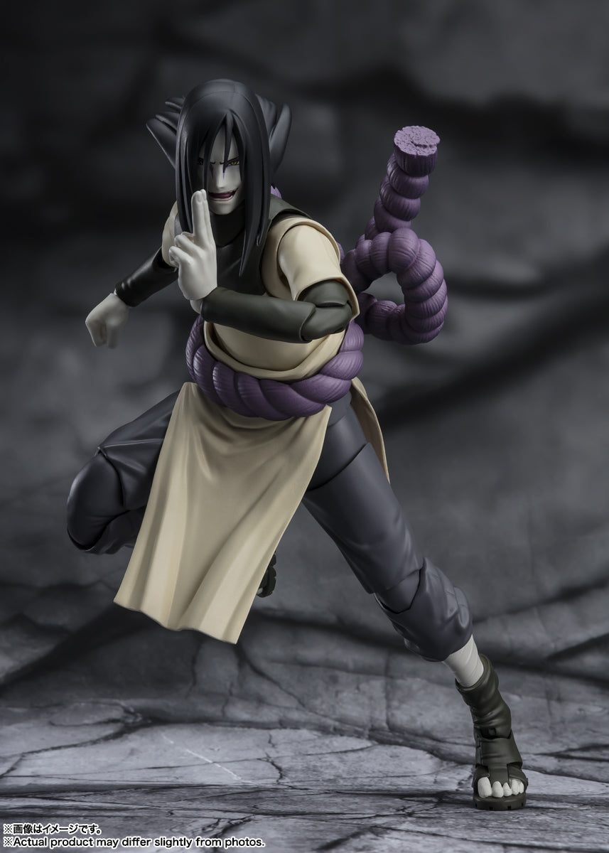 S.H.Figuarts Naruto Shippuden Orochimaru Seeker of Immortality Reissue Tamashii Nations Bandai Action Figure