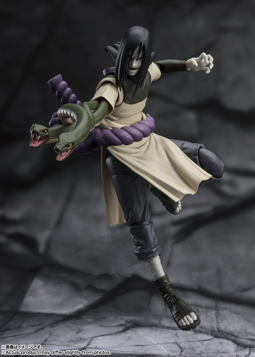 S.H.Figuarts Naruto Shippuden Orochimaru Seeker of Immortality Reissue Tamashii Nations Bandai Action Figure