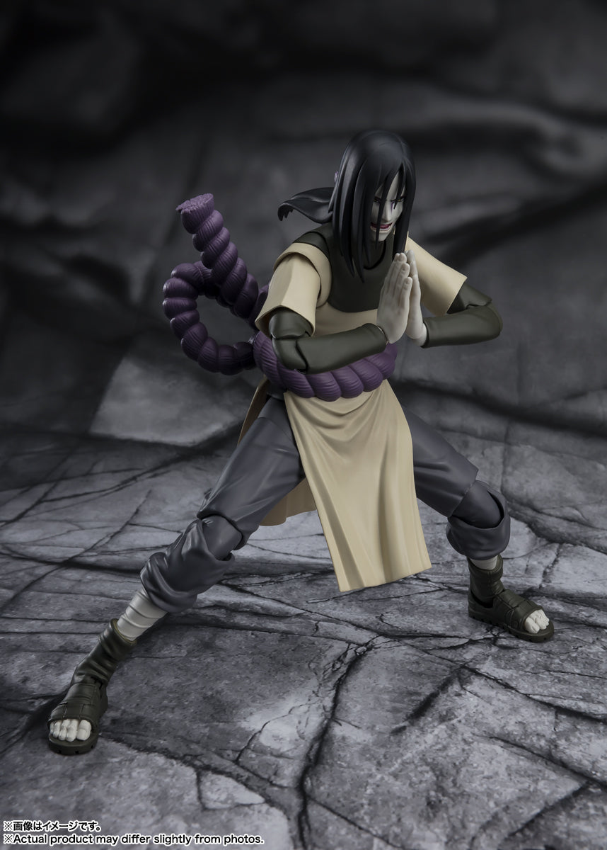 S.H.Figuarts Naruto Shippuden Orochimaru Seeker of Immortality Reissue Tamashii Nations Bandai Action Figure