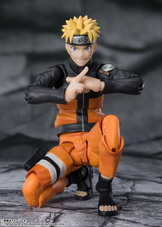 S.H.Figuarts Naruto Shippuden Naruto Uzumaki The Jinchuriki Entrusted with Hope Reissue Edition Tamashii Nations Bandai