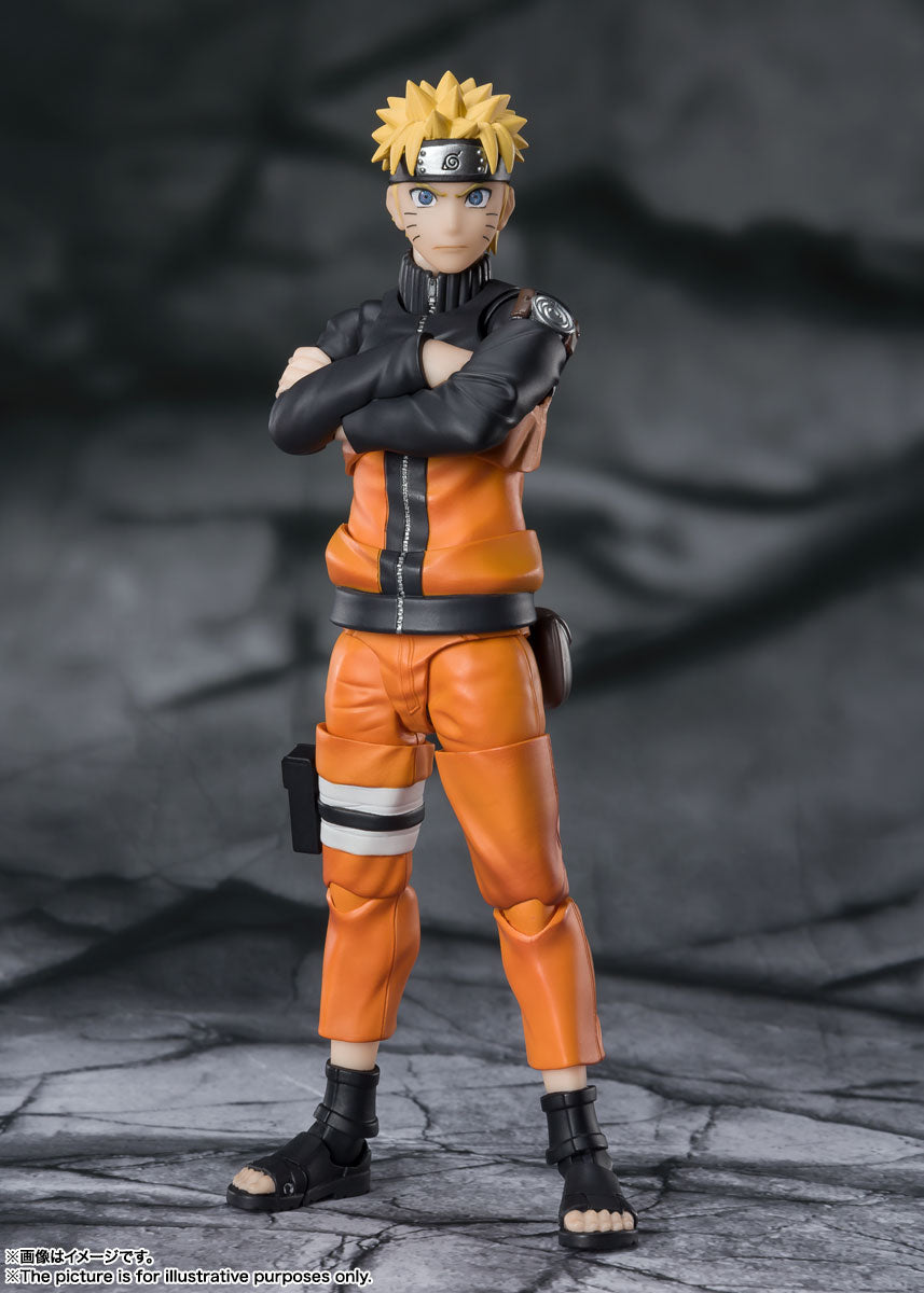S.H.Figuarts Naruto Shippuden Naruto Uzumaki The Jinchuriki Entrusted with Hope Reissue Edition Tamashii Nations Bandai