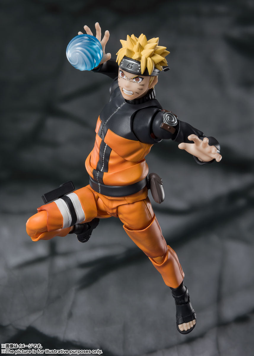 S.H.Figuarts Naruto Shippuden Naruto Uzumaki The Jinchuriki Entrusted with Hope Reissue Edition Tamashii Nations Bandai