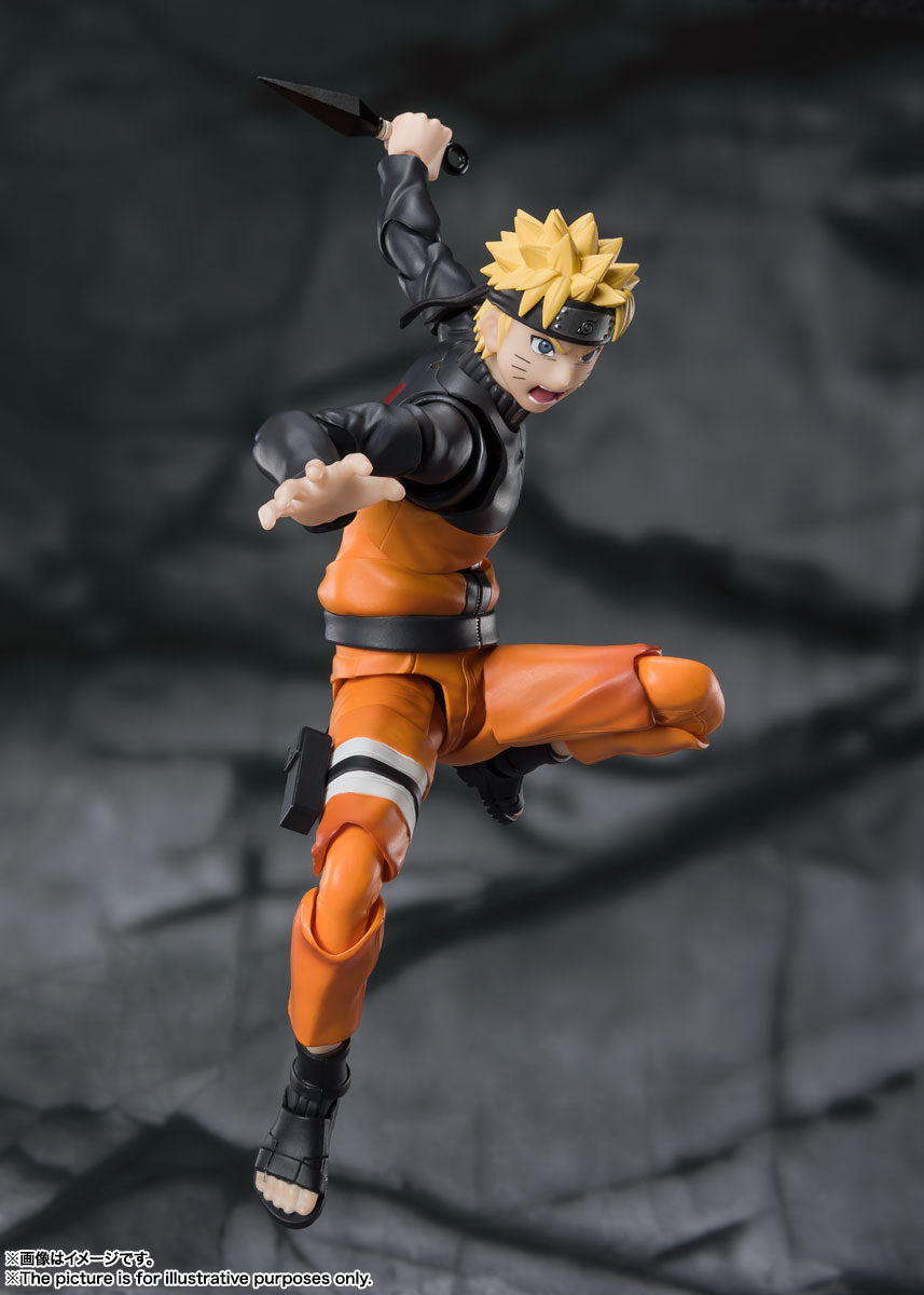 S.H.Figuarts Naruto Shippuden Naruto Uzumaki The Jinchuriki Entrusted with Hope Reissue Edition Tamashii Nations Bandai