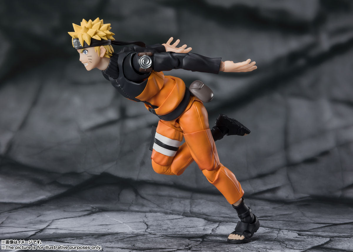 S.H.Figuarts Naruto Shippuden Naruto Uzumaki The Jinchuriki Entrusted with Hope Reissue Edition Tamashii Nations Bandai