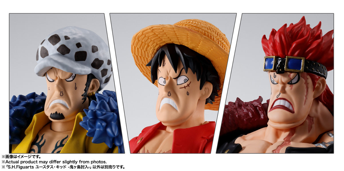 S.H.Figuarts One Piece Eustass Kid The Raid On Onigashima Tamashii Nations Bandai