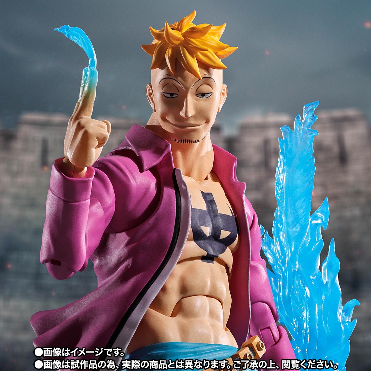 S.H.Figuarts One Piece Marco Marineford Tamashii Nations Bandai Action Figure