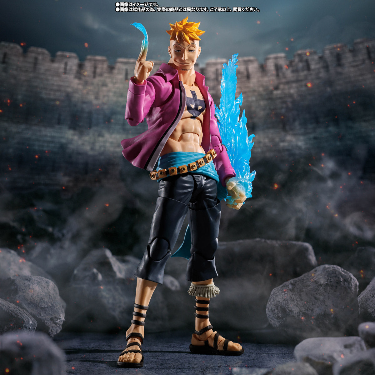 S.H.Figuarts One Piece Marco Marineford Tamashii Nations Bandai Action Figure