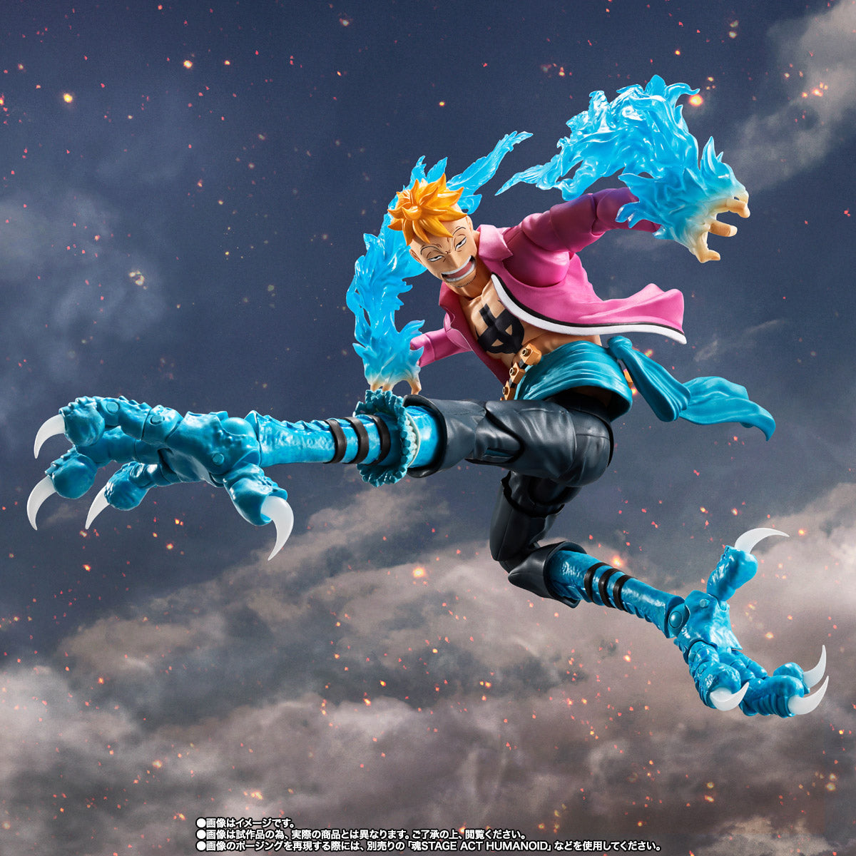 S.H.Figuarts One Piece Marco Marineford Tamashii Nations Bandai Action Figure