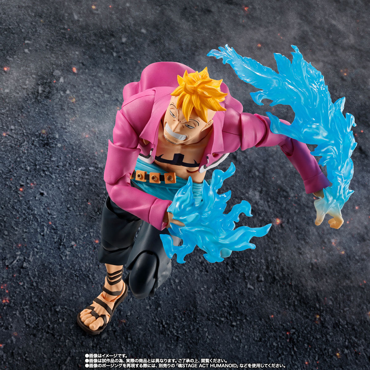 S.H.Figuarts One Piece Marco Marineford Tamashii Nations Bandai Action Figure