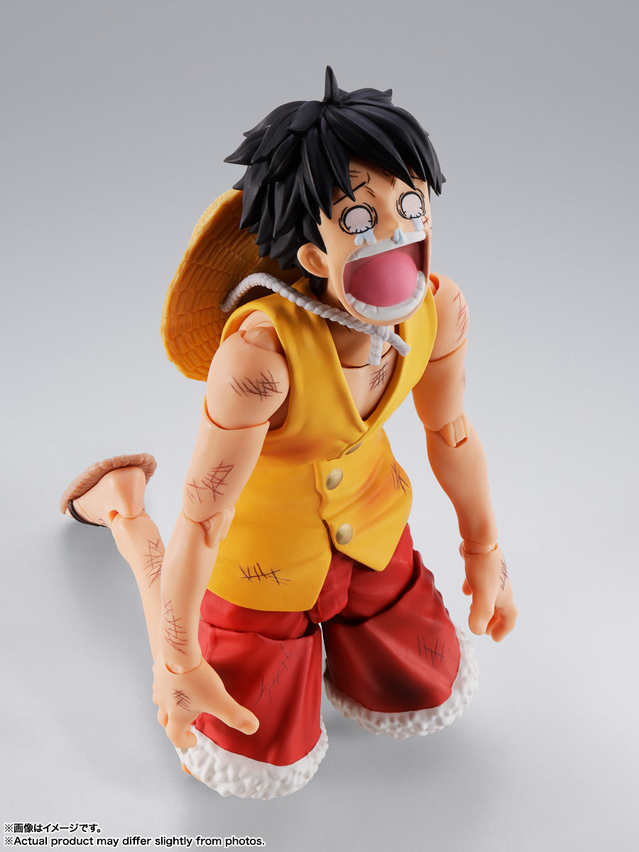 S.H.Figuarts One Piece Monkey D Luffy Marine Ford Tamashii Nations Bandai