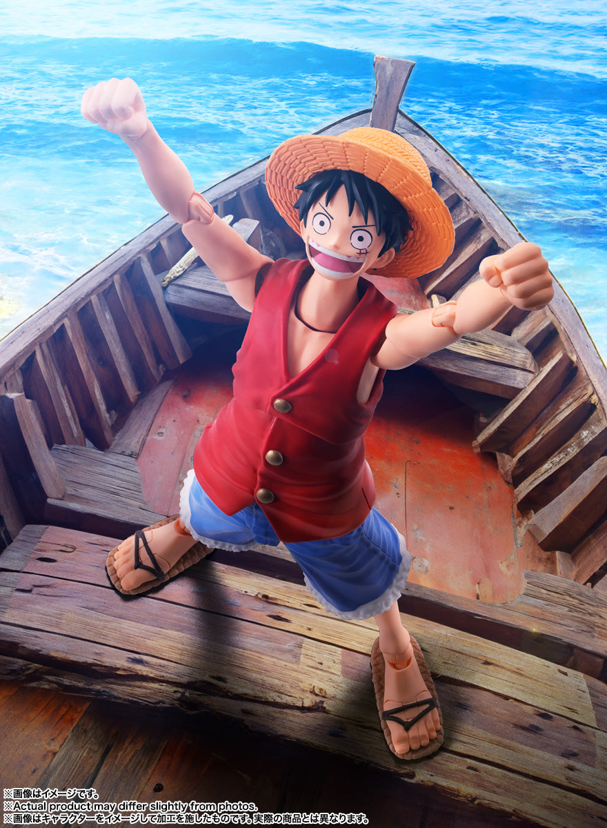 S.H.Figuarts One Piece Monkey D Luffy Romance Dawn Tamashii Nations Bandai Action Figure