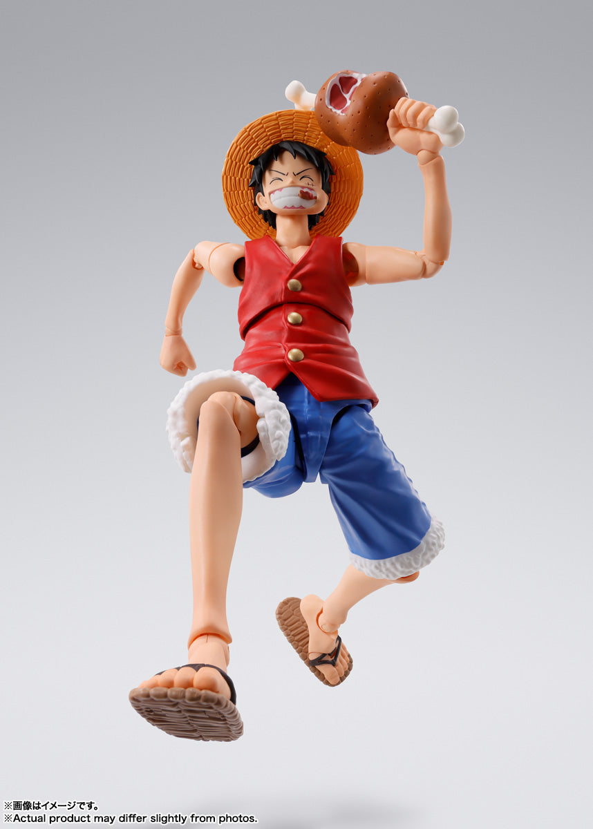 S.H.Figuarts One Piece Monkey D Luffy Romance Dawn Tamashii Nations Bandai Action Figure