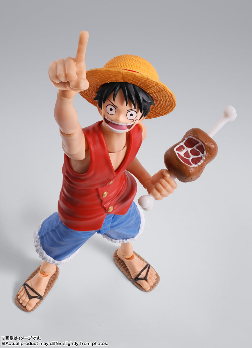 S.H.Figuarts One Piece Monkey D Luffy Romance Dawn Tamashii Nations Bandai Action Figure