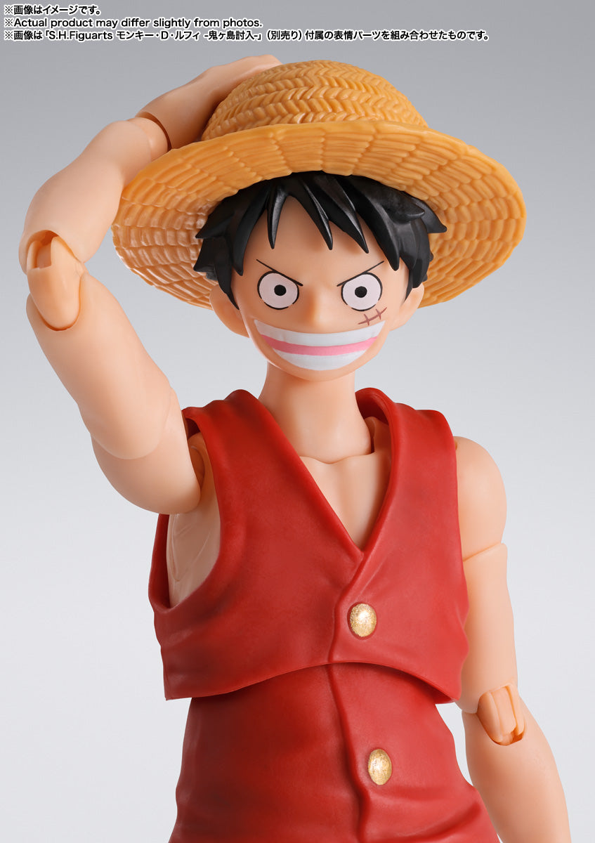 S.H.Figuarts One Piece Monkey D Luffy Romance Dawn Tamashii Nations Bandai Action Figure