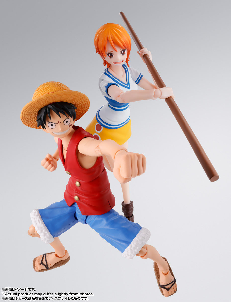 S.H.Figuarts One Piece Monkey D Luffy Romance Dawn Tamashii Nations Bandai Action Figure