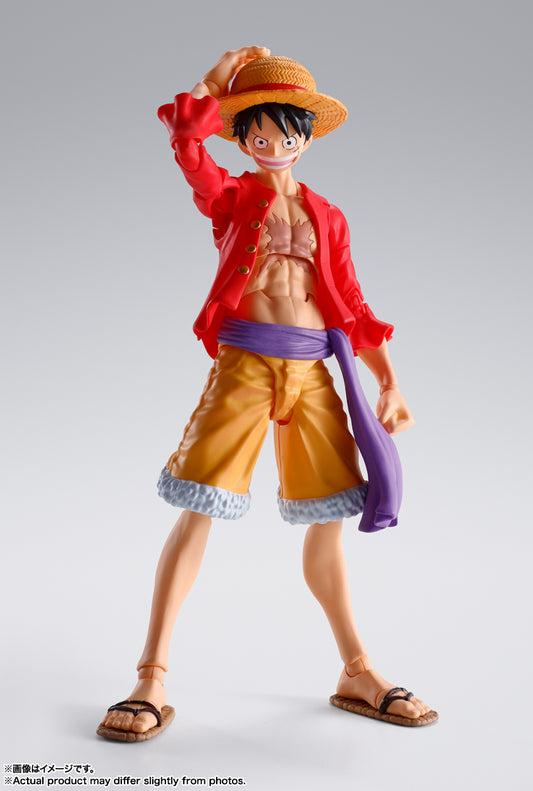 S.H.Figuarts One Piece Monkey D Luffy The Raid on Onigashima Tamashii Nations Bandai Action Figure