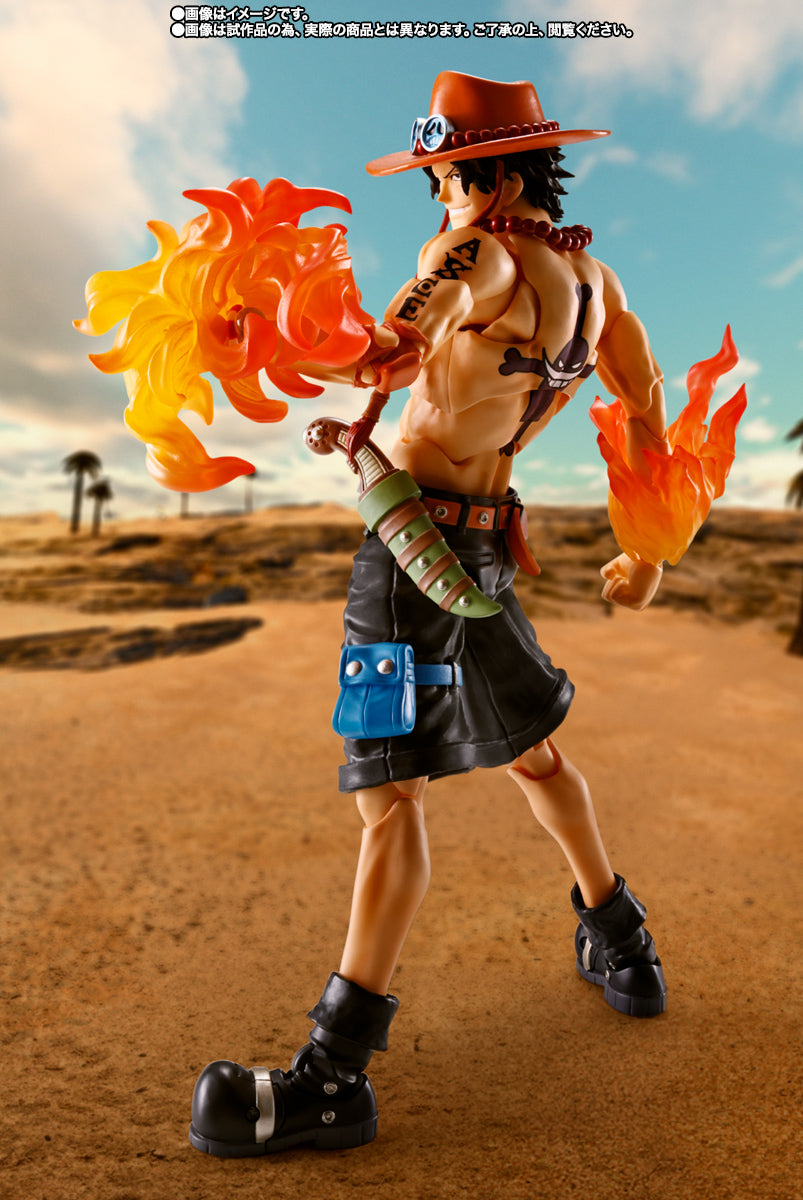 S.H.Figuarts One Piece Portgas.D.Ace Fire Fist Tamashii Nations Bandai