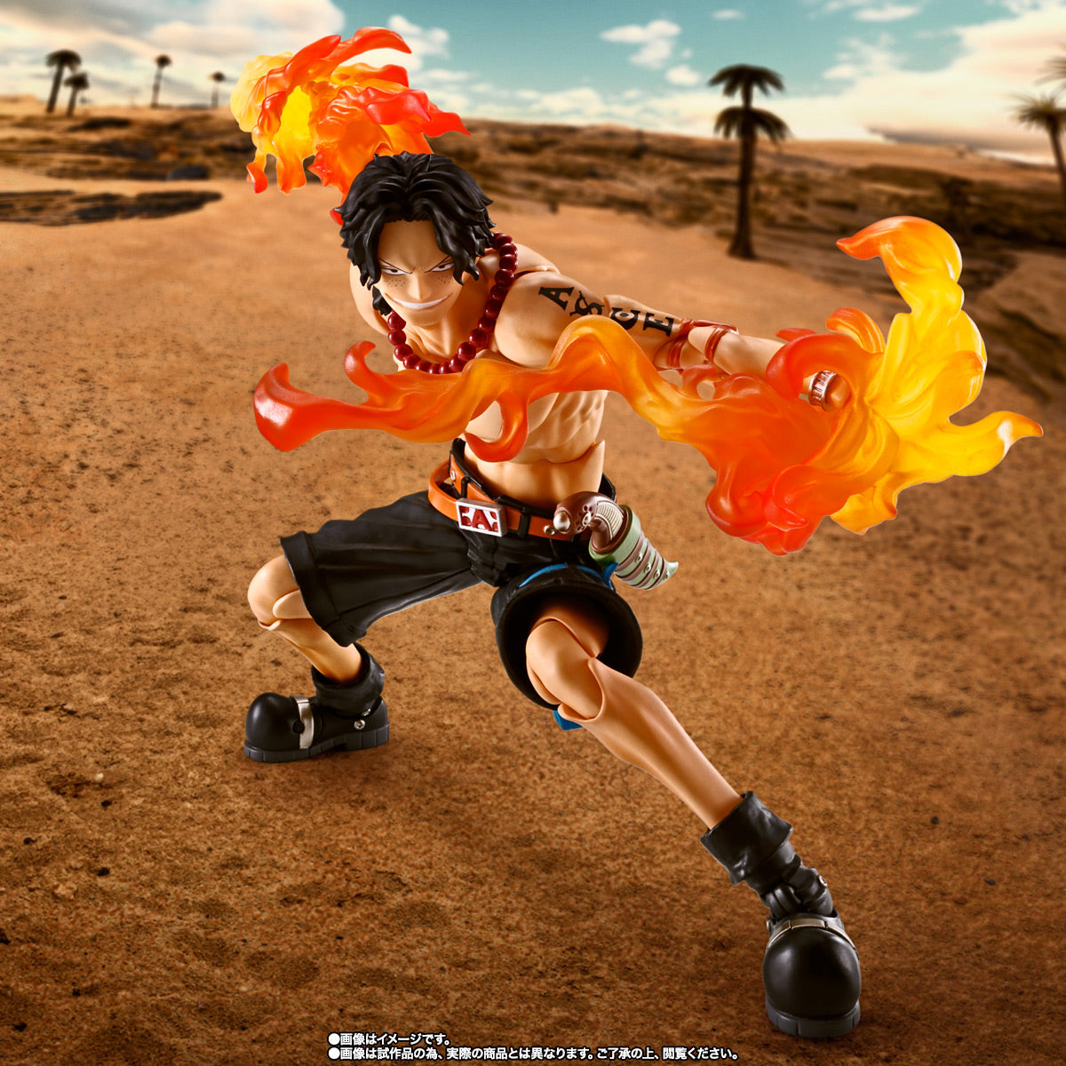 S.H.Figuarts One Piece Portgas.D.Ace Fire Fist Tamashii Nations Bandai