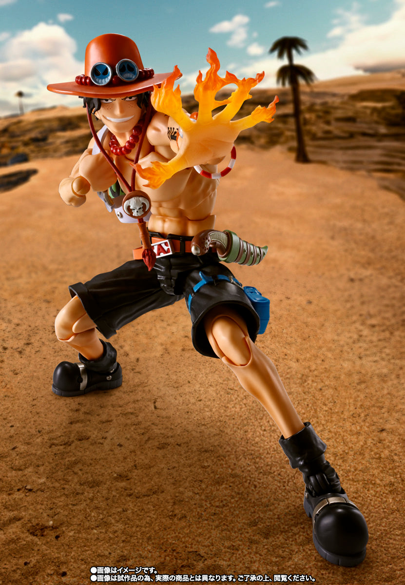 S.H.Figuarts One Piece Portgas.D.Ace Fire Fist Tamashii Nations Bandai