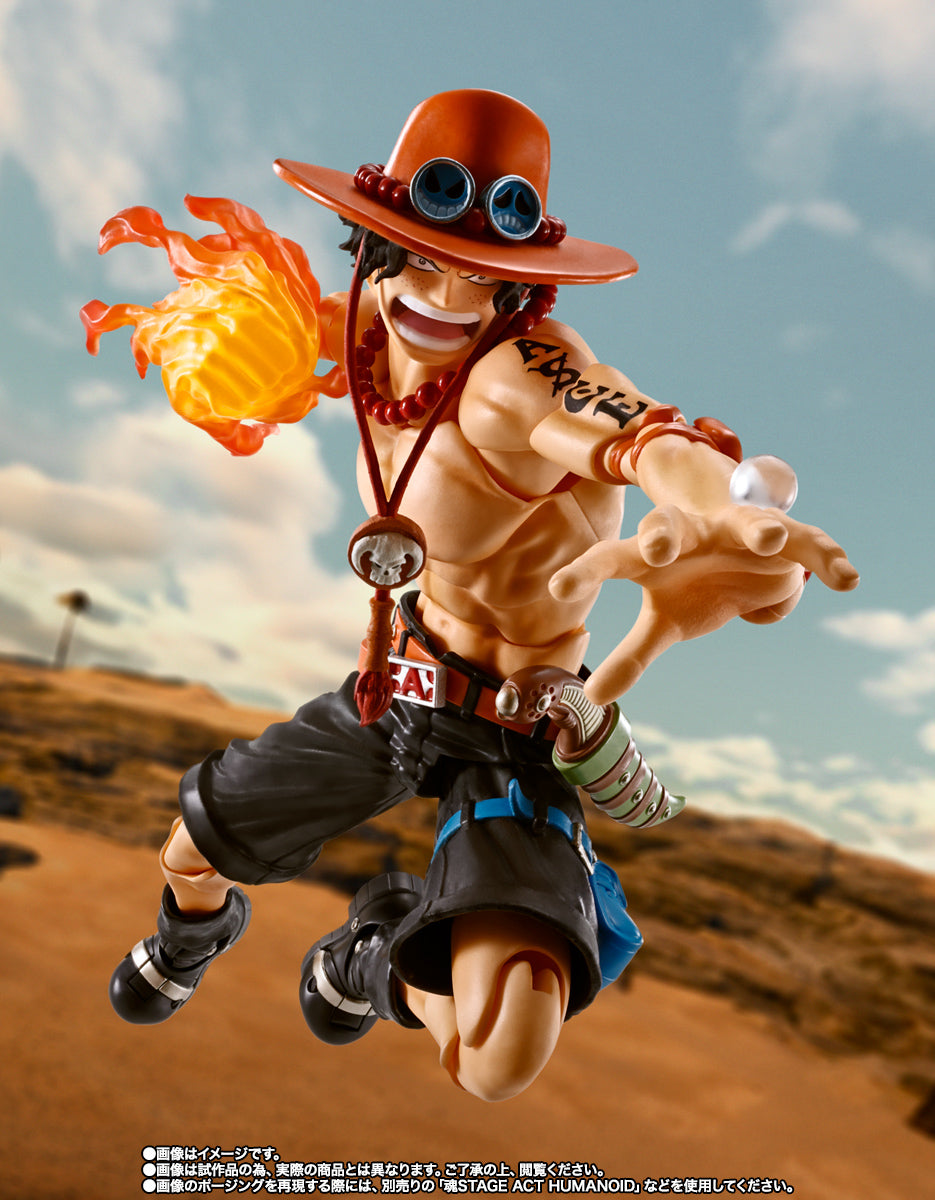 S.H.Figuarts One Piece Portgas.D.Ace Fire Fist Tamashii Nations Bandai