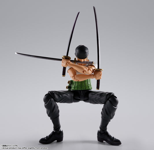 S.H.Figuarts One Piece Roronoa Zoro Romance Dawn Tamashii Nations Bandai Reissue Edition