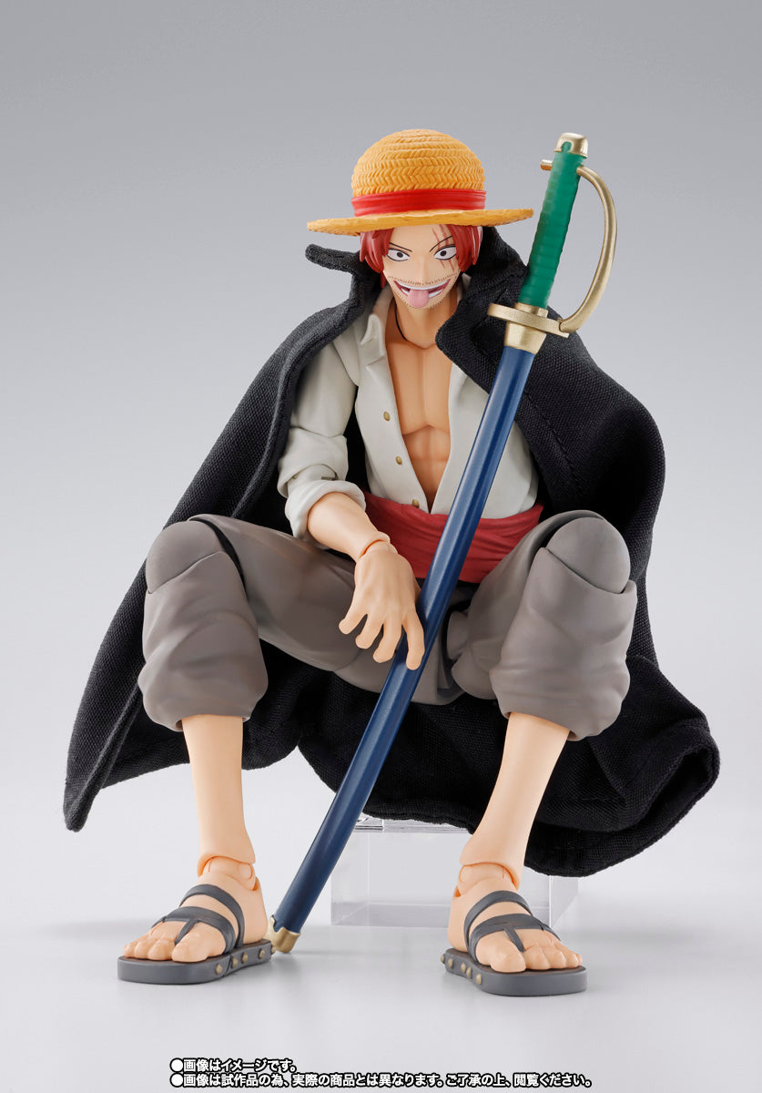 S.H.Figuarts One Piece Shanks and Monkey D Luffy Childhood Tamashii Nations Bandai