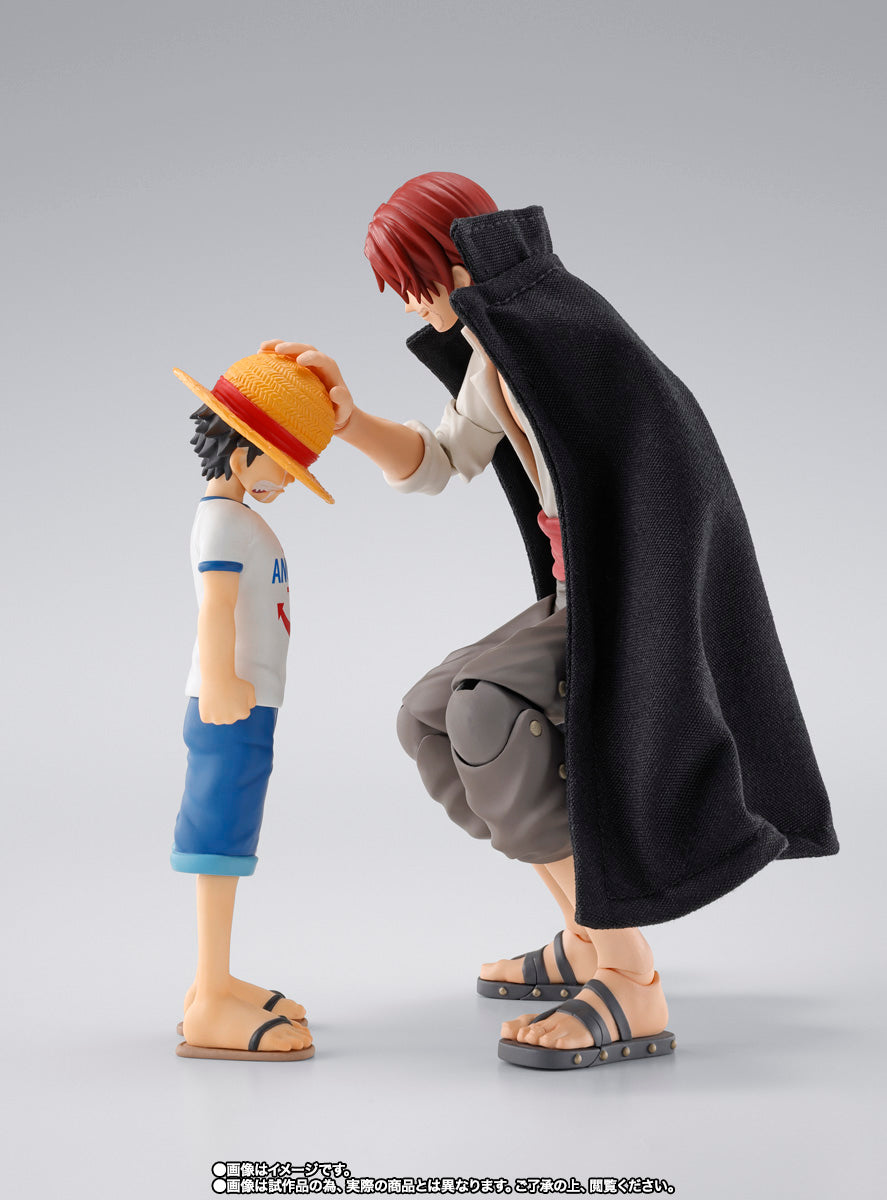 S.H.Figuarts One Piece Shanks and Monkey D Luffy Childhood Tamashii Nations Bandai