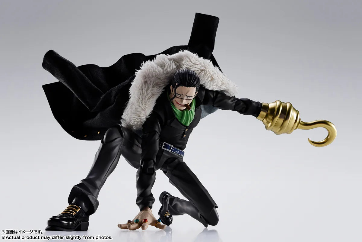 (Pre Order ETA End of Sep/Early Oct) S.H.Figuarts One Piece Sir Crocodile (Marineford) Tamashii Nations Bandai Action Figure
