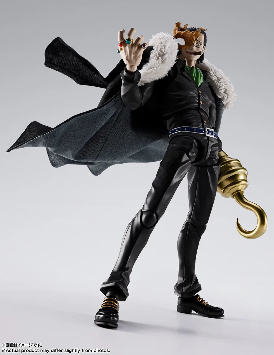 (Pre Order ETA End of Sep/Early Oct) S.H.Figuarts One Piece Sir Crocodile (Marineford) Tamashii Nations Bandai Action Figure