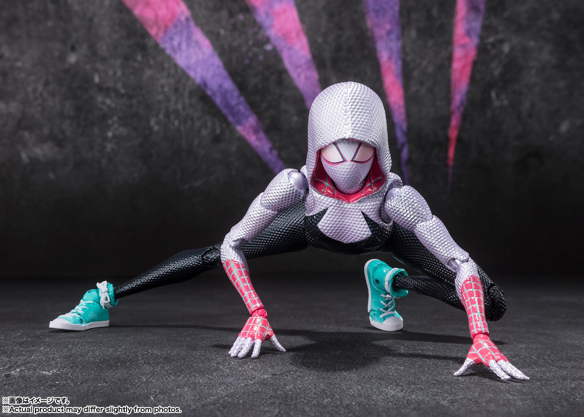 S.H.Figuarts Spider-Gwen (Spider-Man: Across the Spider-Verse) -1610 ROOFTOP VER.- Tamashii Nations Store Exclusive Edition