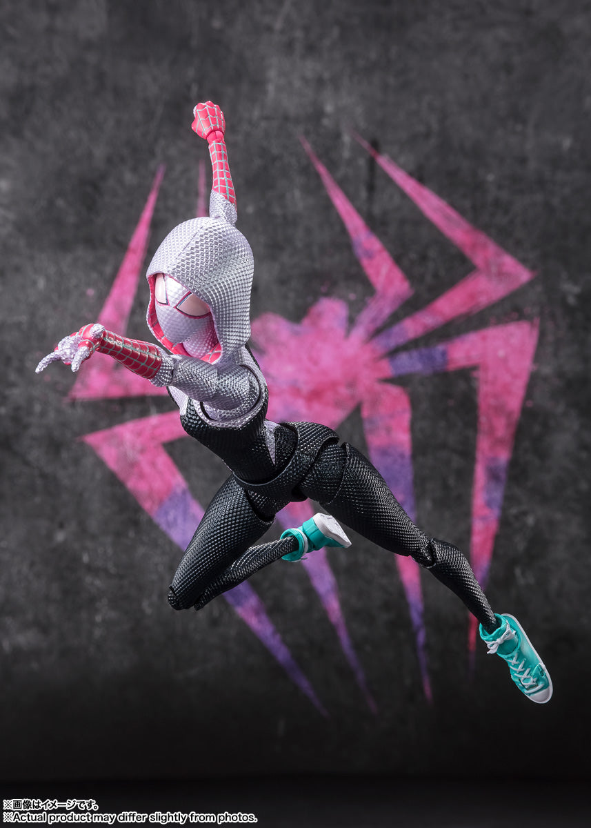 S.H.Figuarts Spider-Gwen (Spider-Man: Across the Spider-Verse) -1610 ROOFTOP VER.- Tamashii Nations Store Exclusive Edition