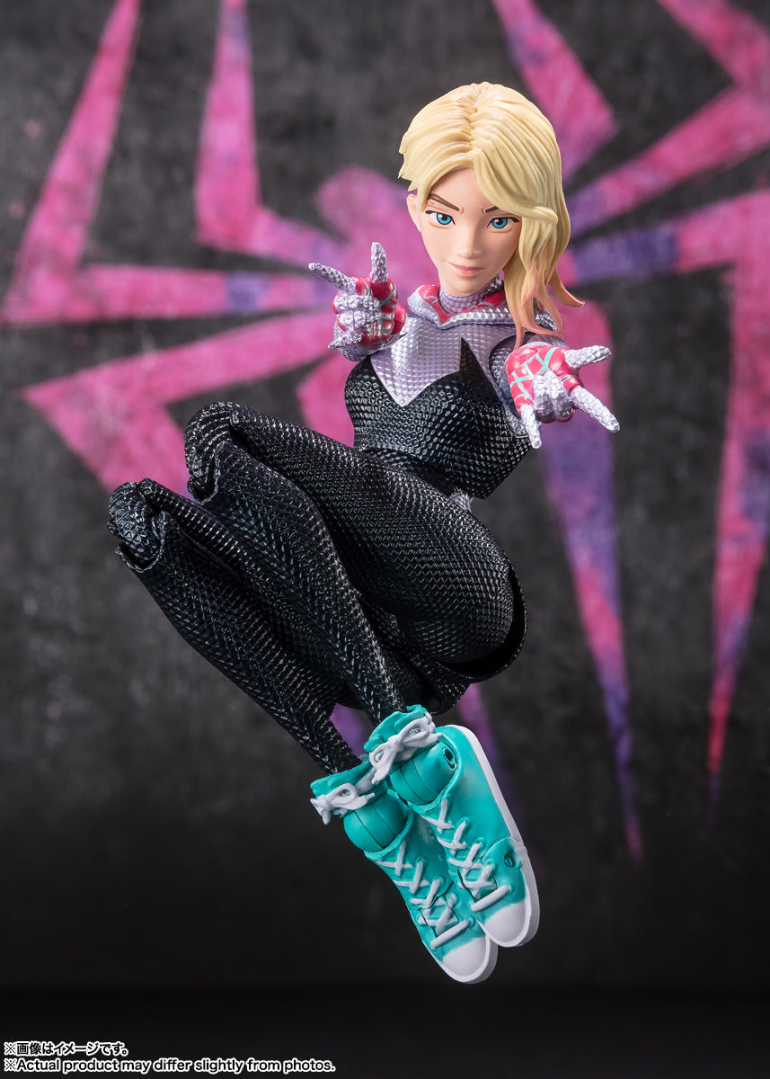 S.H.Figuarts Spider-Gwen (Spider-Man: Across the Spider-Verse) -1610 ROOFTOP VER.- Tamashii Nations Store Exclusive Edition