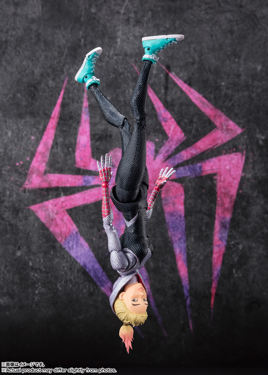 S.H.Figuarts Spider-Gwen (Spider-Man: Across the Spider-Verse) -1610 ROOFTOP VER.- Tamashii Nations Store Exclusive Edition
