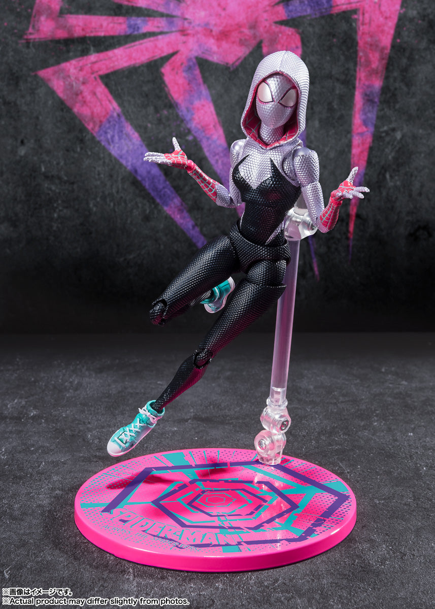 S.H.Figuarts Spider-Gwen (Spider-Man: Across the Spider-Verse) -1610 ROOFTOP VER.- Tamashii Nations Store Exclusive Edition