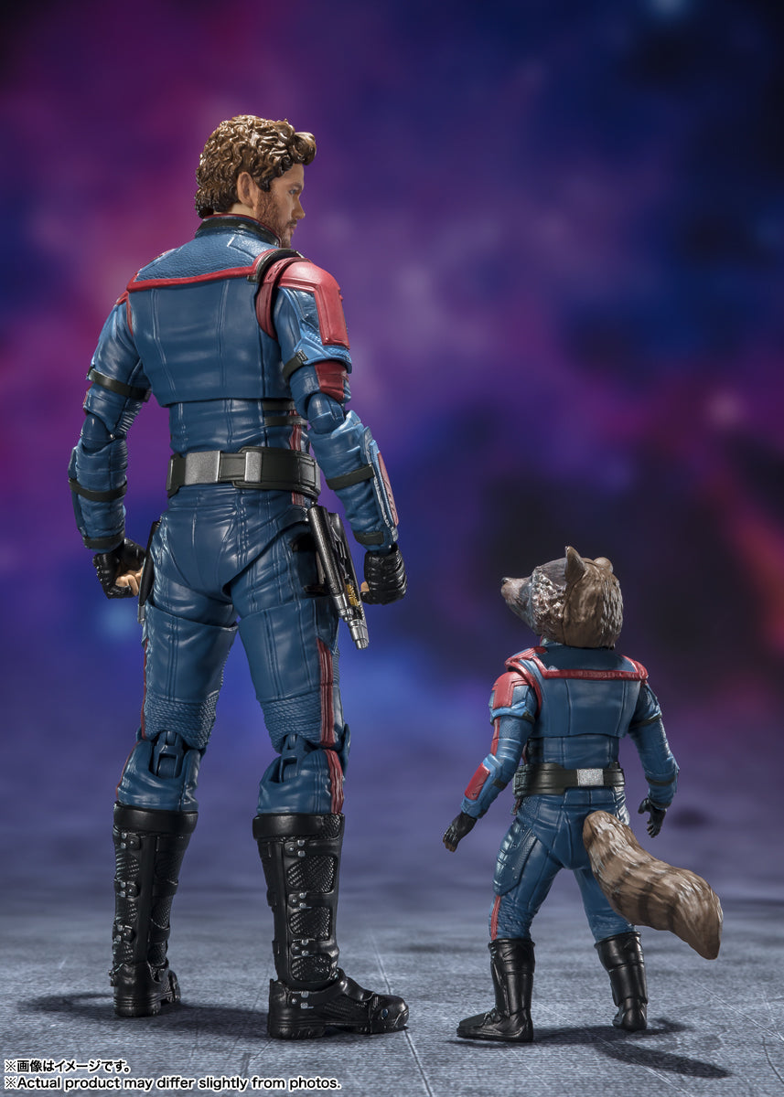 S.H.Figuarts Star Lord & Rocket Raccoon (Guardians of the Galaxy: Vol. 3) Tamashii Nations Bandai Action Figure