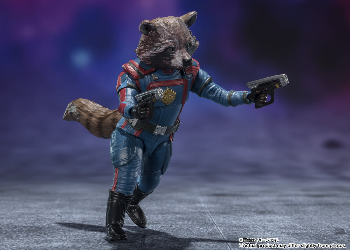 S.H.Figuarts Star Lord & Rocket Raccoon (Guardians of the Galaxy: Vol. 3) Tamashii Nations Bandai Action Figure