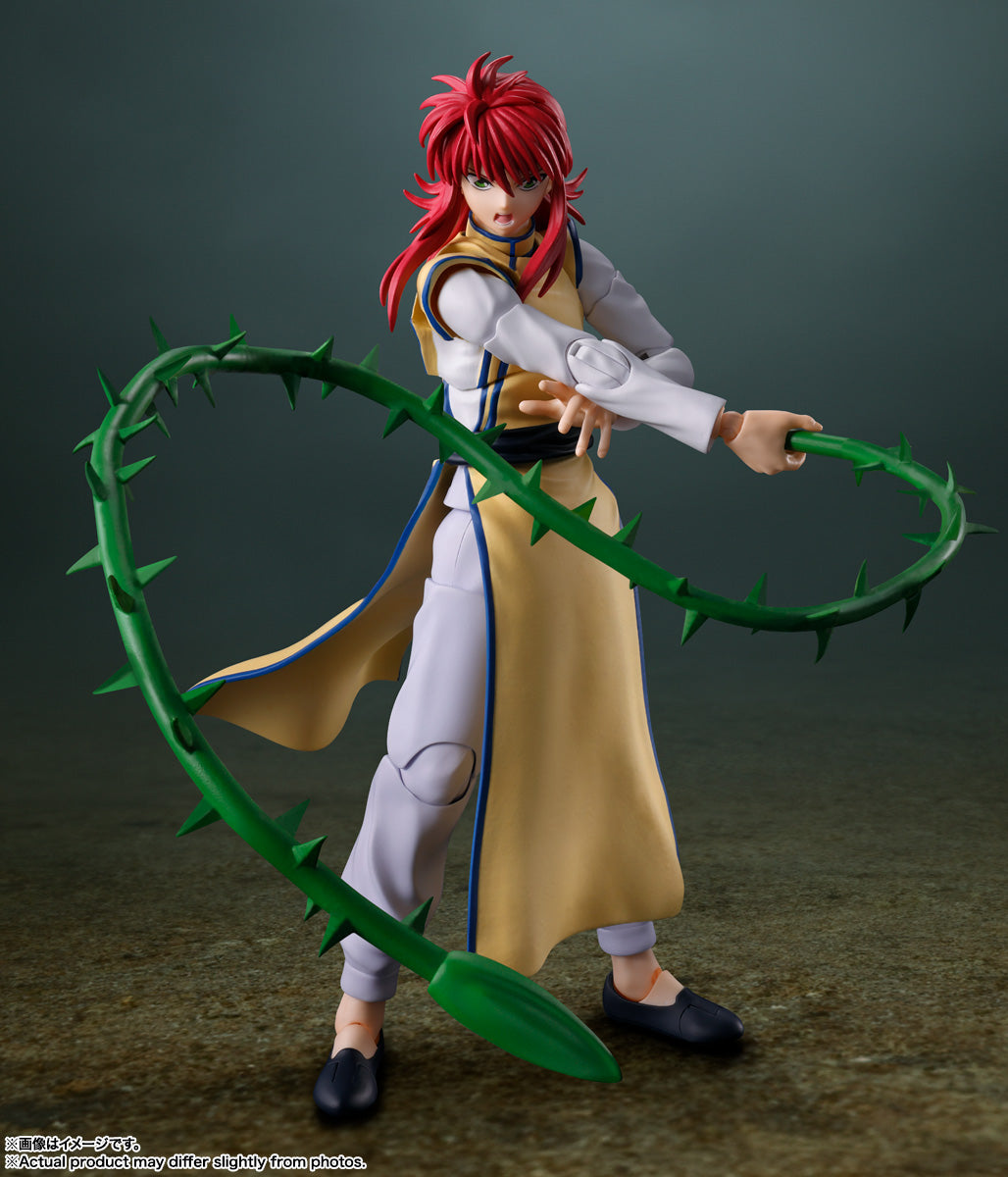 S.H.Figuarts Yu Yu Hakusho Kurama Tamashii Nations Bandai Action Figure