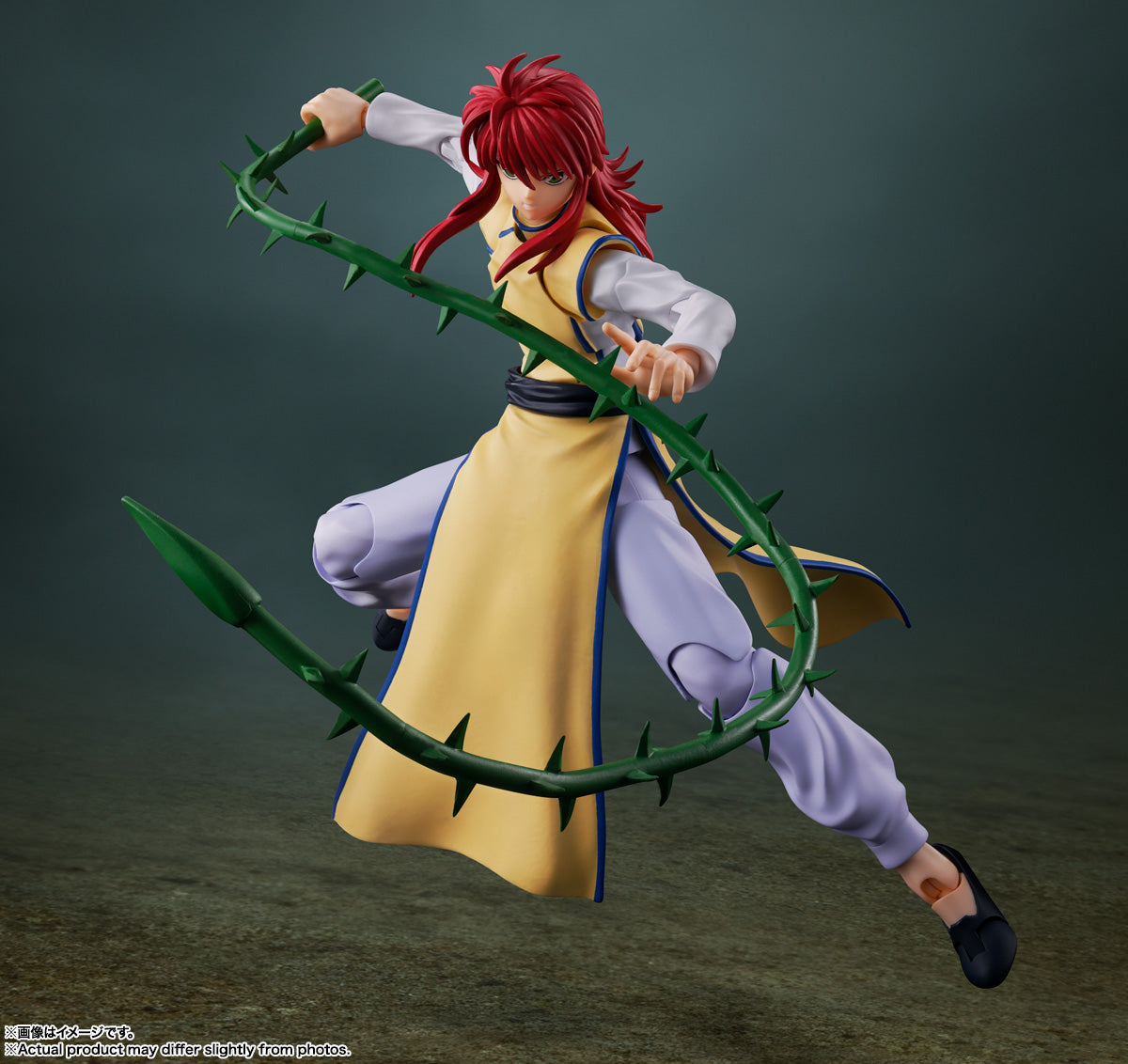 S.H.Figuarts Yu Yu Hakusho Kurama Tamashii Nations Bandai Action Figure