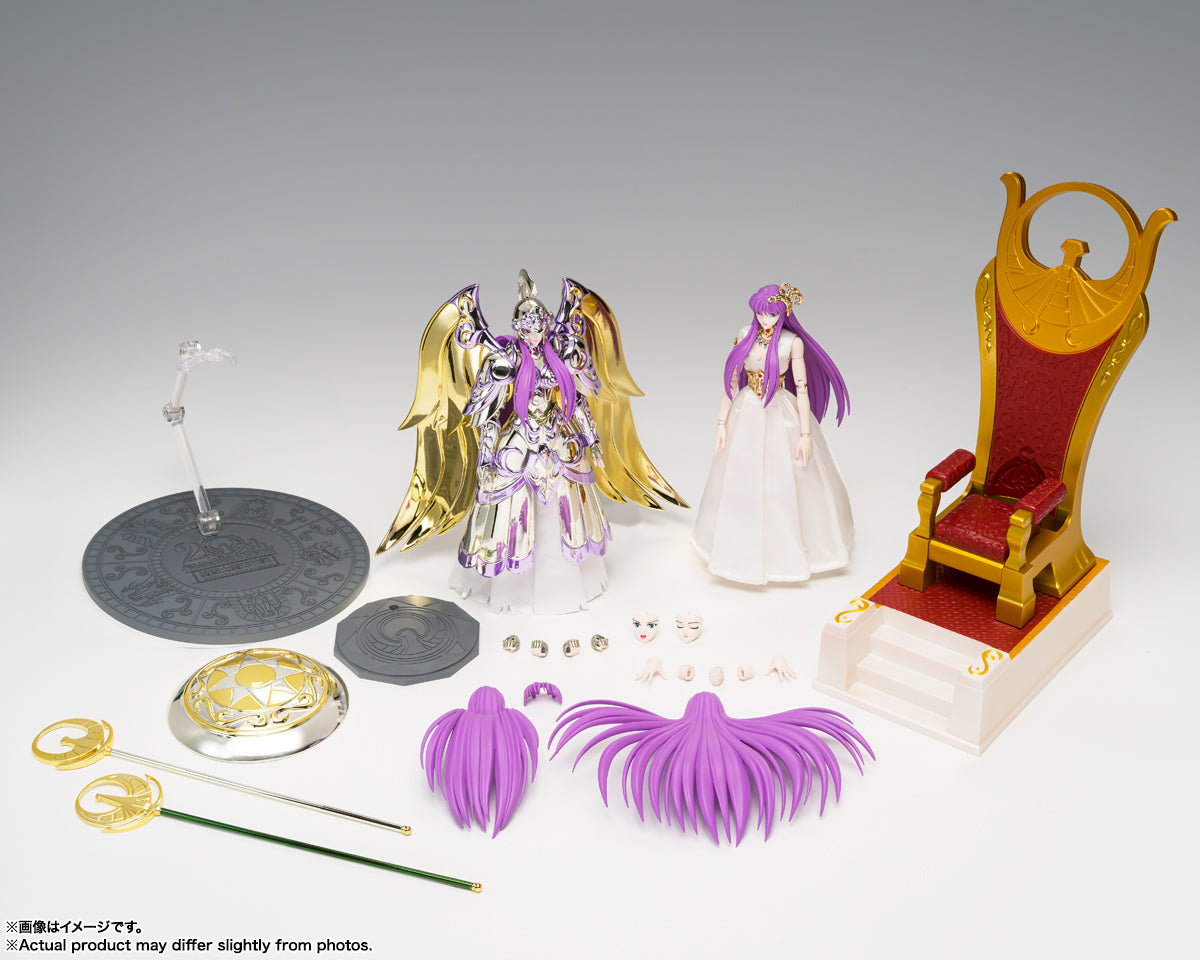 Saint Myth Cloth EX Saint Saiya Goddess Athena & Saori Kido Tamashii Nations Bandai Action Figure
