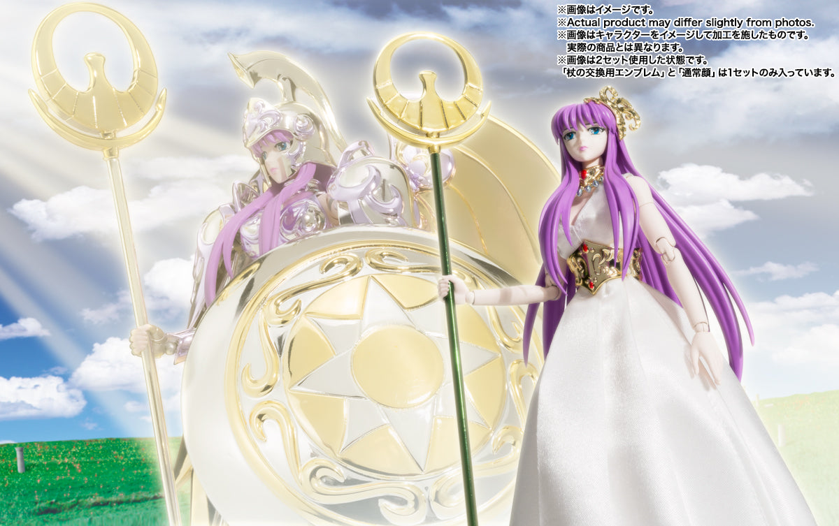Saint Myth Cloth EX Saint Saiya Goddess Athena & Saori Kido Tamashii Nations Bandai Action Figure