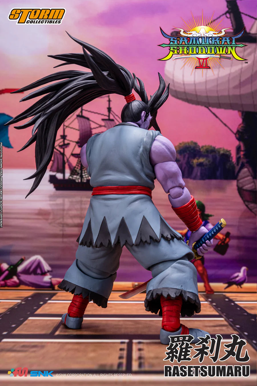 (Pre-Order ETA July 2026) Storm Collectibles - RASETSUMARU- Samurai Shodown VI Limited Edition Action Figure